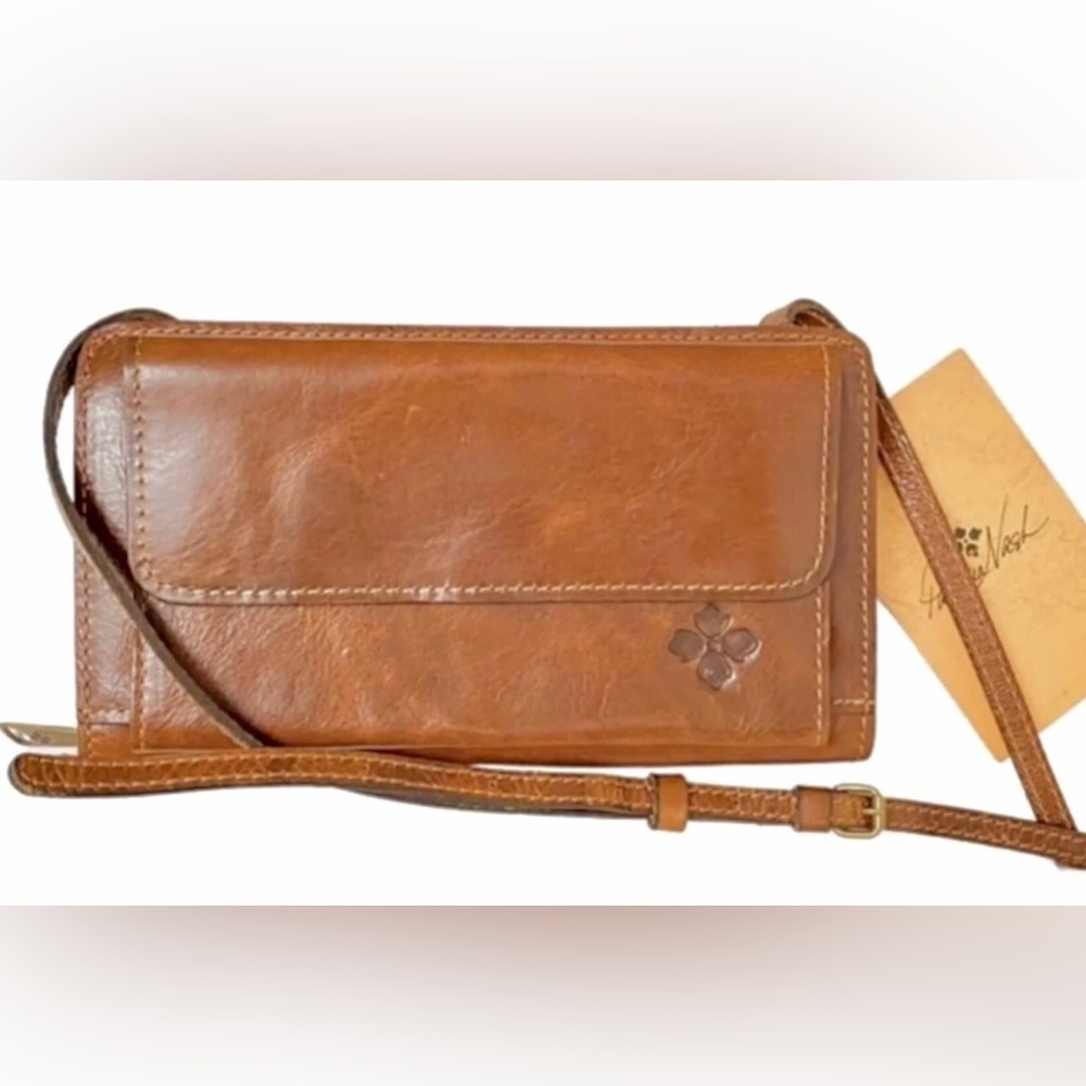 NWT Patricia Nash Leather Alberese Travel Casual Crossbody Purse MINT Condition